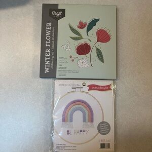 NIB Embroidery kit bundle